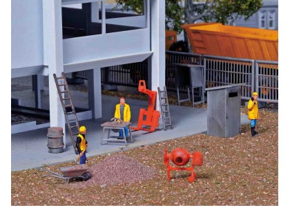 Set accesorii santier - H0 Kibri 38140